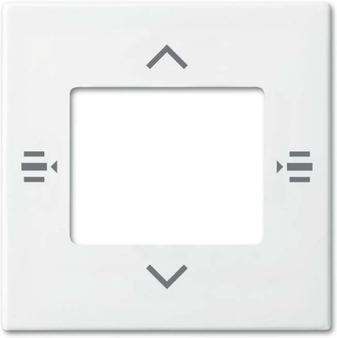 Busch-Jaeger Central plate alpine white 7-way KNX 6108/61-914 NEW