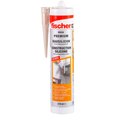 Fischer German Building Silicone transparente DBSA TP NUEVO