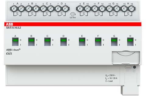 ABB Stotz S&J Aktuator przelaczajacy 8-biegunowy, 16A, obciazenie C SA/S8.16.5.2 NOWOSC