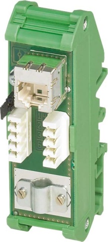 Phoenix Contact Patch Panel Cat.5e Montaż na szynie DIN FL-PP-RJ45-SCC NOWOŚĆ