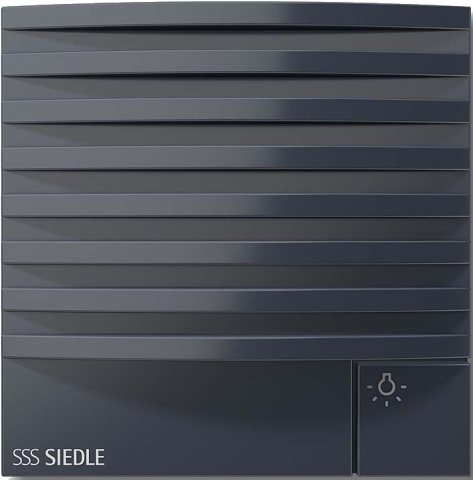 Siedle&Söhne modulo altoparlante per porta bus 15VAC30VDC grigio/antico BTLM 650-04 AG NUOVO