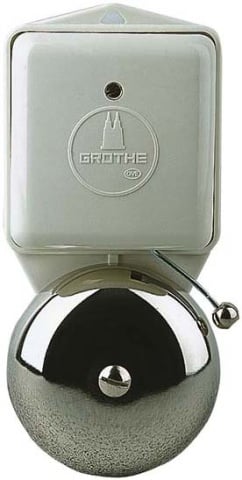 Grothe campanello piccolo 85dB 230V bianco LTW 3371A 230V AC NUOVO