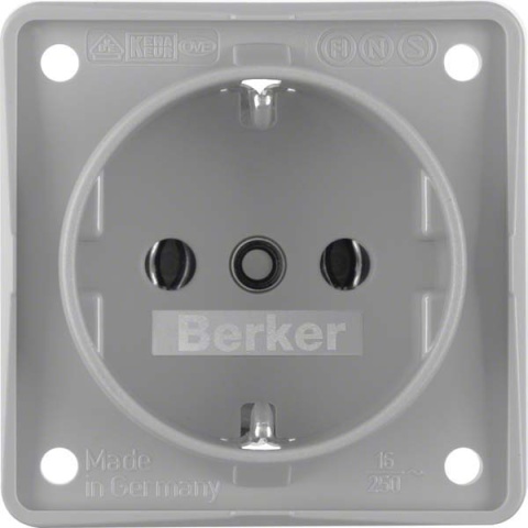 Berker Schuko plug-in dia. gr w.screw terminals 941852506 NEW