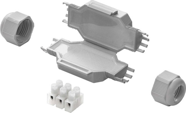 Grothe micro-verbindingsmof voor kabel w.3x2,5qmm FRED NIEUW