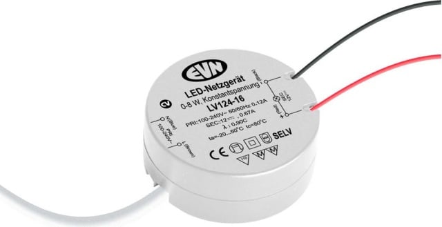 EVN Lichttechnik Zasilacz LED 12V okragly LV124-16 NOWOSC