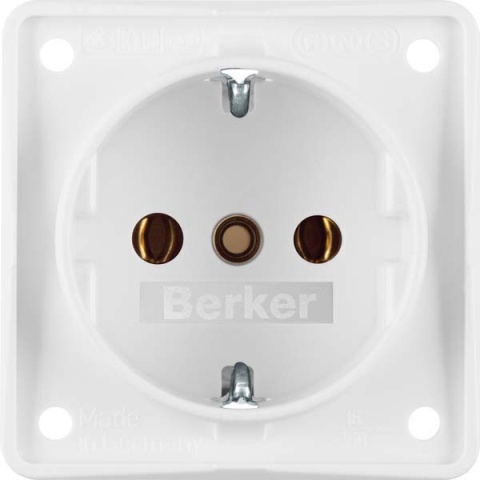 Berker Schuko plug-in dia. pws w.screw terminals 941852502 NEW