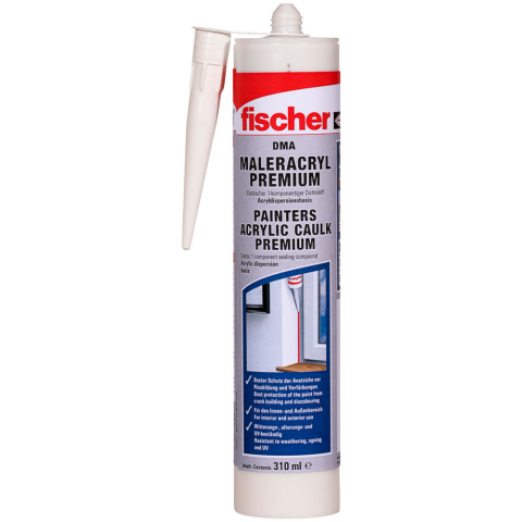 Fischer German Akryl malarski 310ml bialy RAL9003 DMA W NOWOSC