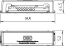 OBO Bettermann Vertr Rail déquipotentialité 188mm, CuZn, blanc 1809 NR NOUVEAU