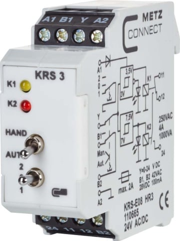 Metz Connect interface module 1W KRS-E08 HR3 24ACDC NEW