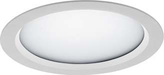 LTS Licht&Leuchten downlight encastré à LED 4000K incl. convertisseur VTFM 10.1540 blanc NEUF