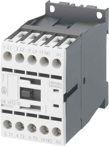 Eaton (Moeller) machtsschakelaar 1S 5,5KW/400V, AC DILM12-10 (24V50HZ) NIEUW