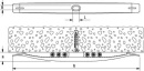 Etrier de câble Fischer Allemagne SF plus KB 16 NOUVEAU