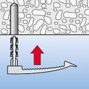 Etrier de câble Fischer Allemagne SF plus KB 16 NOUVEAU