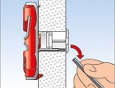 Fischer Ancla de inclinación alemana DUOTEC 10 S PH 539025 NUEVO