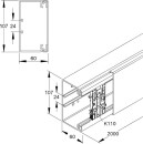 Kleinhuis trunking lgr 60x110 RAL7035 HKL60110.8 NEW