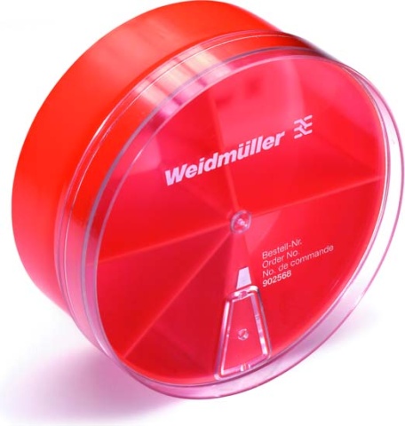 Weidmüller Aderendhülsenbox m. 5 Trennstegen H-LEERBOX#9025680000 NEU