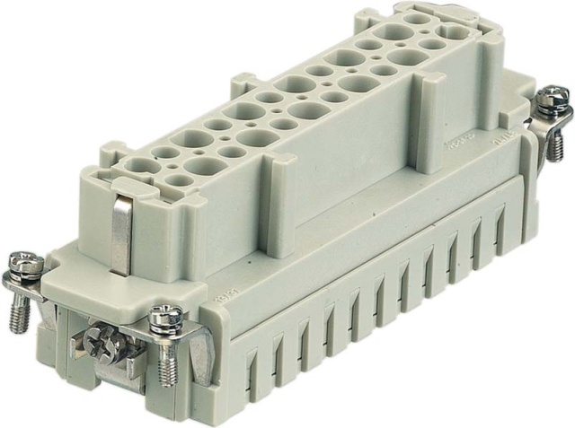 Enchufe Harting 24p.+PE,16A,500V,6kV 09330242702 NUEVO