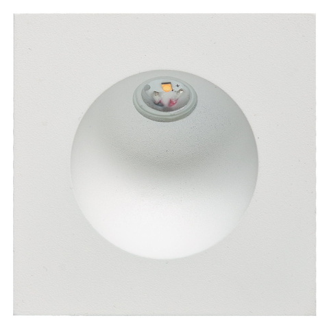 EVN Lichttechnik P-LED inbouw wandarmatuur IP54 700mA 2W 3000K P20402 ws NIEUW