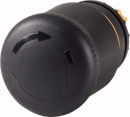 Eaton (Moeller) Pulsador de seta negro,D=22mm M22S-PVT NUEVO