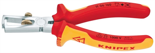 Knipex-Werk Spelafili isolati, 160 mm 11 06 160 NUOVO