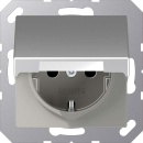 Jung SCHUKO wandcontactdoos 16 A 250V met klapdeksel onderbreking A 1520 BF KL AL NIEUW