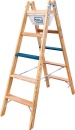 Geis&Knoblauch Escalera de madera ERGO Plus 2x10...