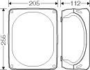 Hensel verdeeldoos 16-25 5pins KF 2525 B NIEUW