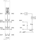 WAGO GmbH & Co. KG Digitale ingangsklem 8-kanaals DC24V 3.0ms 750-430 NIEUW