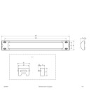 EVN Lichttechnik LED opbouw armatuur 4000K 230V 110° IP20 L5972040W ws NIEUW