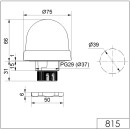 Werma permanent licht 12-240V rt 81510000 NIEUW