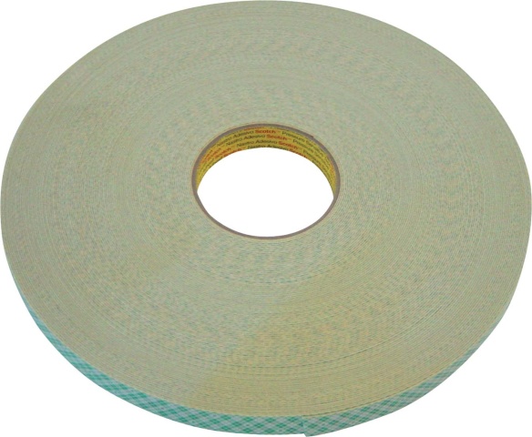 3M Duitsland Dubbelzijdige tape 19 mm x 66 m, PU-kern Scotch 4032 19x66 NIEUW