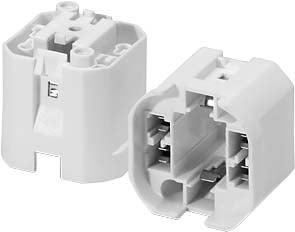 Houben Douille G24q-3/GX24q-3 ws p. TC-DEL/ TC-TEL 527741 NEUF