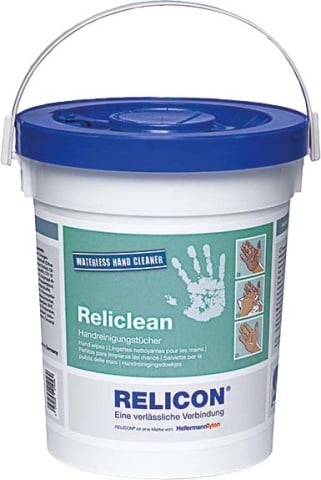 HellermannTyton Panno per la pulizia delle mani Reliclean70WH70(VE70 NUOVO