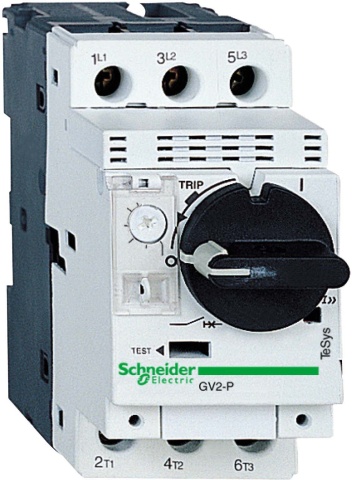 Schneider Electric Disjoncteur moteur 1,00-1,60A GV2P06 NOUVEAU