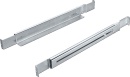 Rittal slide rail, variable depth, 1 U, 550-750 mm, 20 kg...