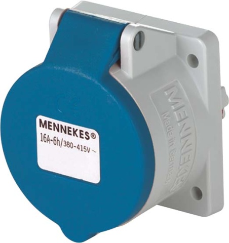 Mennekes Anbaudose TwinContact 16A,3p,6h,230V,IP44 1668 NEU