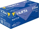 Batteria per orologi Varta Cons.Varta 1.55V/105mAh/Argento V 344 pz.1 NUOVO