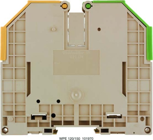 Weidmüller protective conductor terminal WPE 120/150 NEW