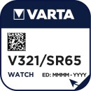 Batteria per orologio Varta Cons.Varta 1.55V/14mAh/Argento V 321 Pz.1 NUOVO