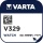 Batteria per orologi Varta Cons.Varta 1.55V/37mAh/Argento V 329 pz.1 NUOVO