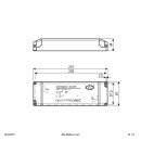 EVN Lichttechnik Bloc dalimentation LED NG24VDC33,6-75W IP20 SLD2475 NOUVEAU