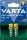 Varta Cons.Varta Ricarica Accu Solar AA 1.2V/800mAh/NiMH 56736 Bli.2 NUOVO