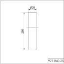 Werma Pipe D=25mm 97584025 NEW