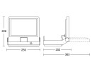 Reflektor LED Steinel antracytowy XLED PRO ONE #069544...