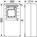 Hensel NH zekeringlastscheiderbehuizing NH1, 3-polig 400A...