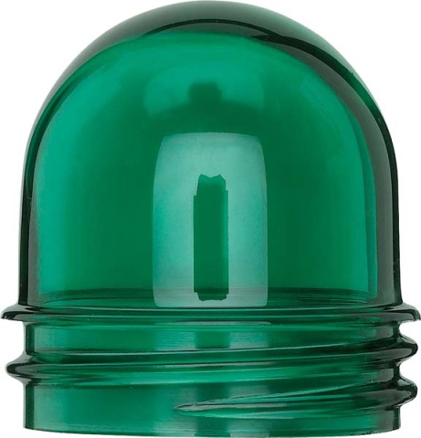 Coperchio a cupola Merten f. Segnale luminoso E14 verde MEG4491-8004 (PU2) NUOVO