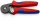 Knipex-Werk Alicates de presión para terminales de cable 180mm 97 53 04 SB NUEVO