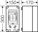 Hensel zekeringkast 1xNH00 3p. 160A+PE+N Mi 5150 NIEUW