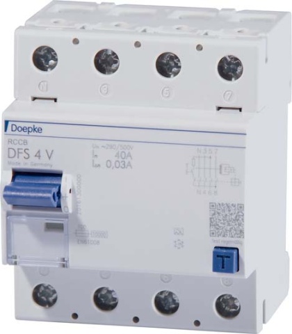 Interruttore RCD Doepke DFS4 063-4/0,03A 500 NUOVO