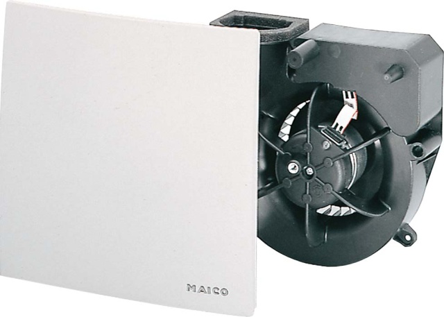 Ventilador Maico, interruptor de retardo 31W, 101cbm/h, IPX5 ER 100 VZ NUEVO